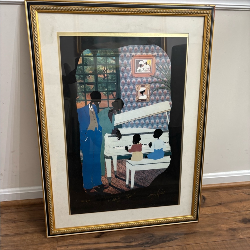 Leroy Campbell “Family Time” #912/999 w/Certificate of Authenticity
